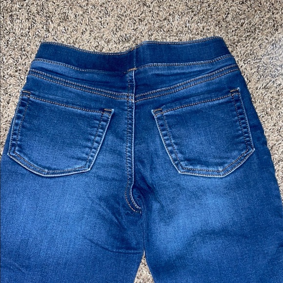 Jumping Beans Kids Stretchy Bell Bottom Blue Jeans - Picture 5 of 6